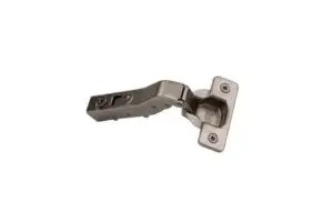 243-1057- 45 Degree, Diagonal, Clip Cushion Hinge, Full Overlay, with 8mm dowels
